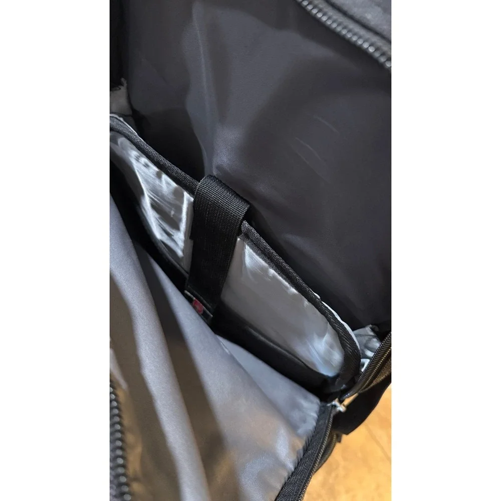 Swiss Gear Backpack‎ Computer Laptop Synergy Shock Business Black Gray